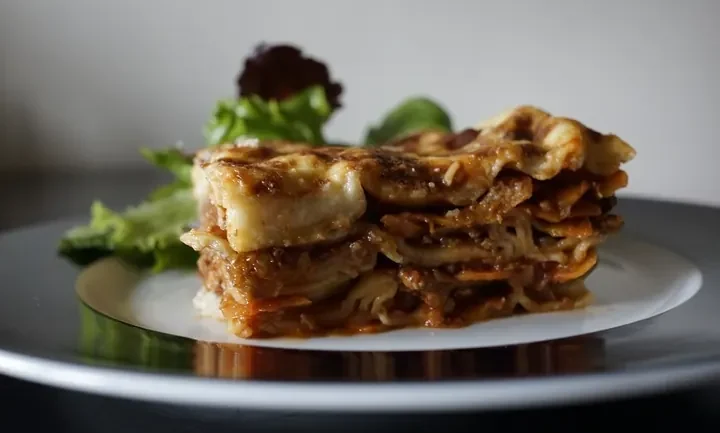 Photographie : Lasagnes pleine forme