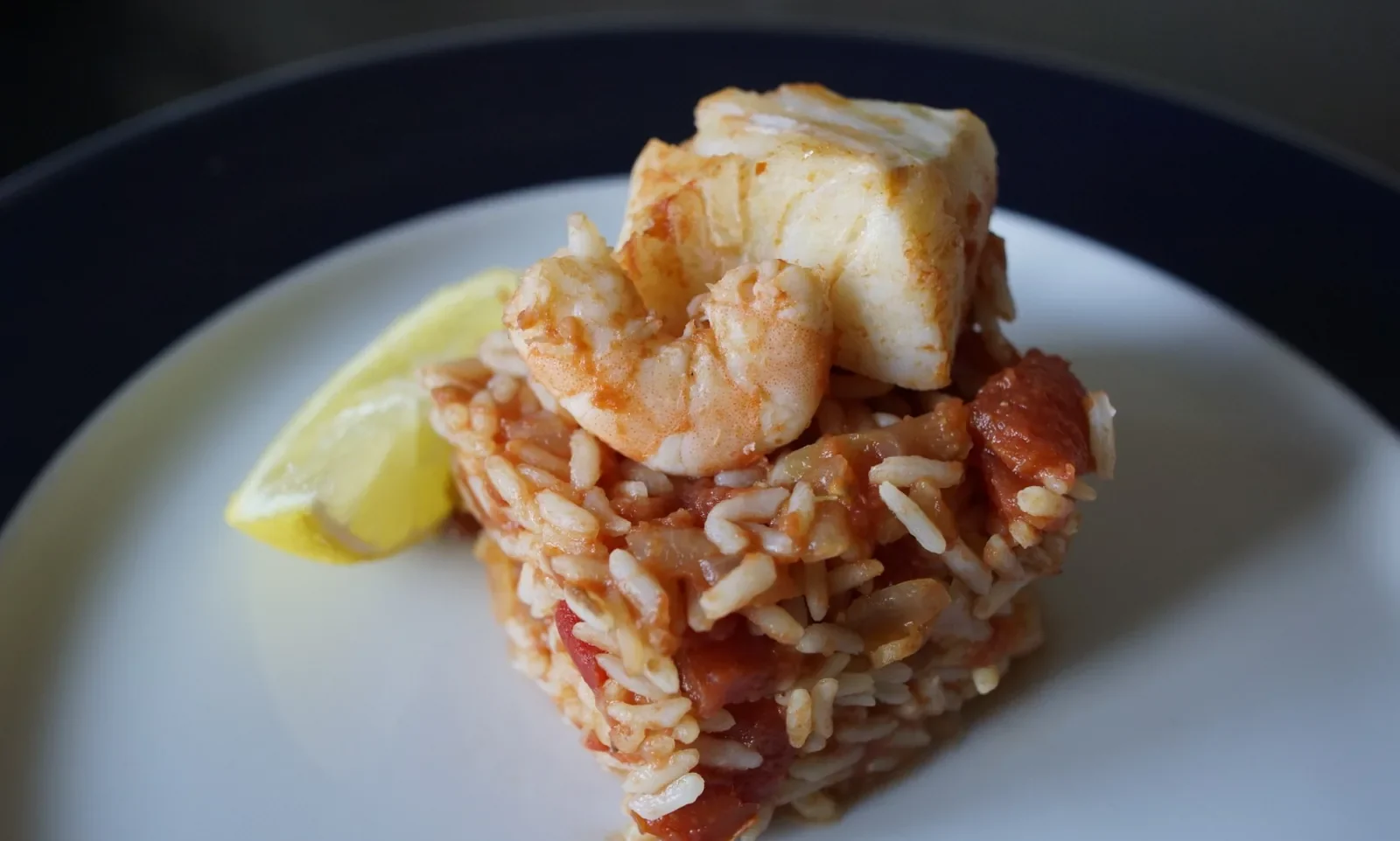 Jambalaya de la mer — photographie originale