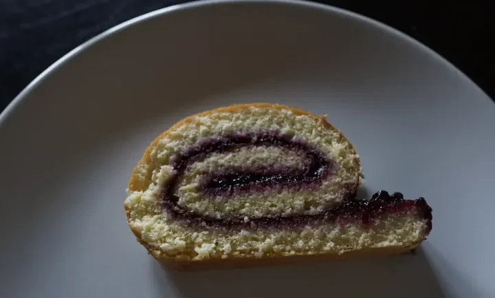 Photographie : Roulé à la confiture