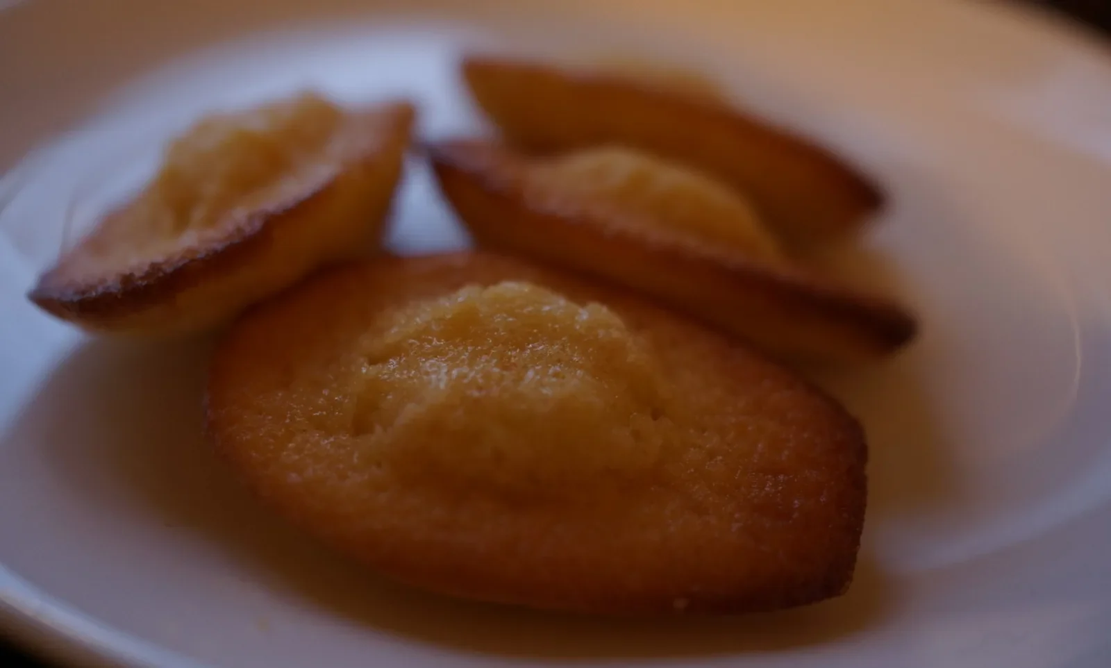 Madeleines à l'orange — photographie originale