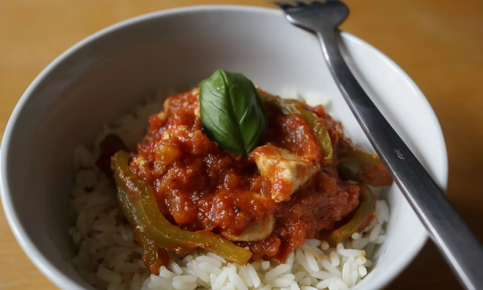 Poulet basquaise — photographie originale