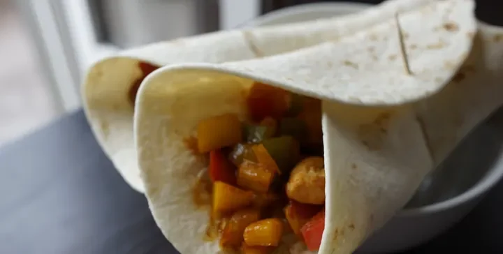 Photographie : Fajitas au poulet