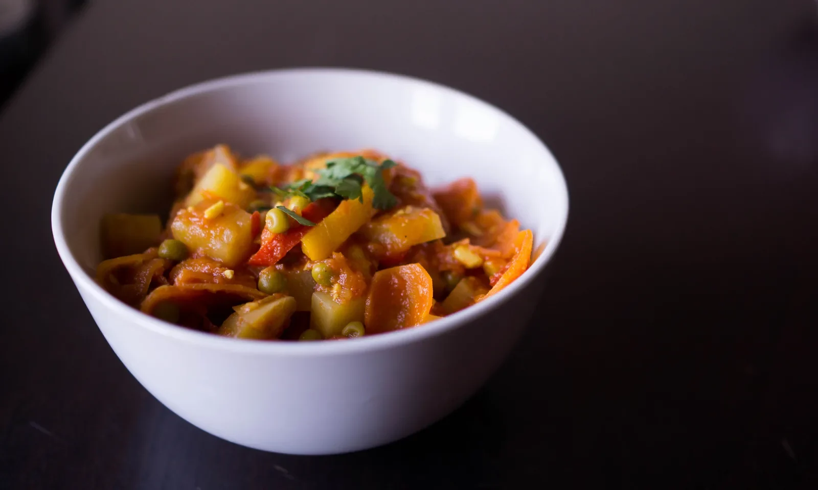 Korma végétarien — photographie originale