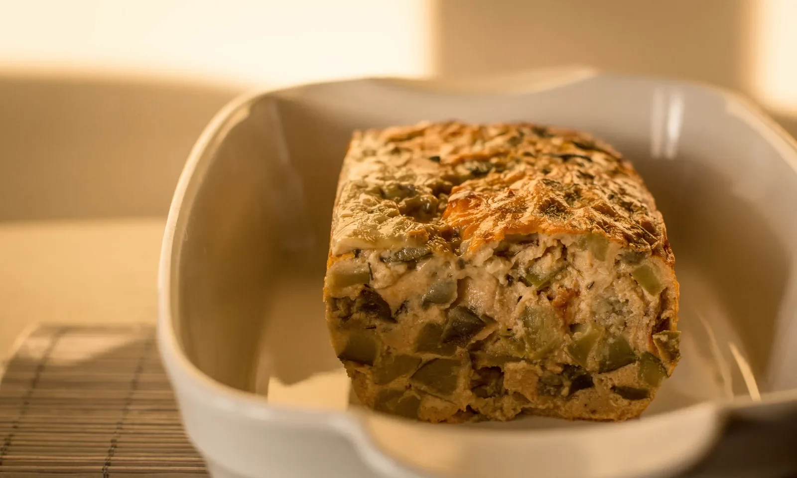 Terrine de légumes d'été — photographie originale