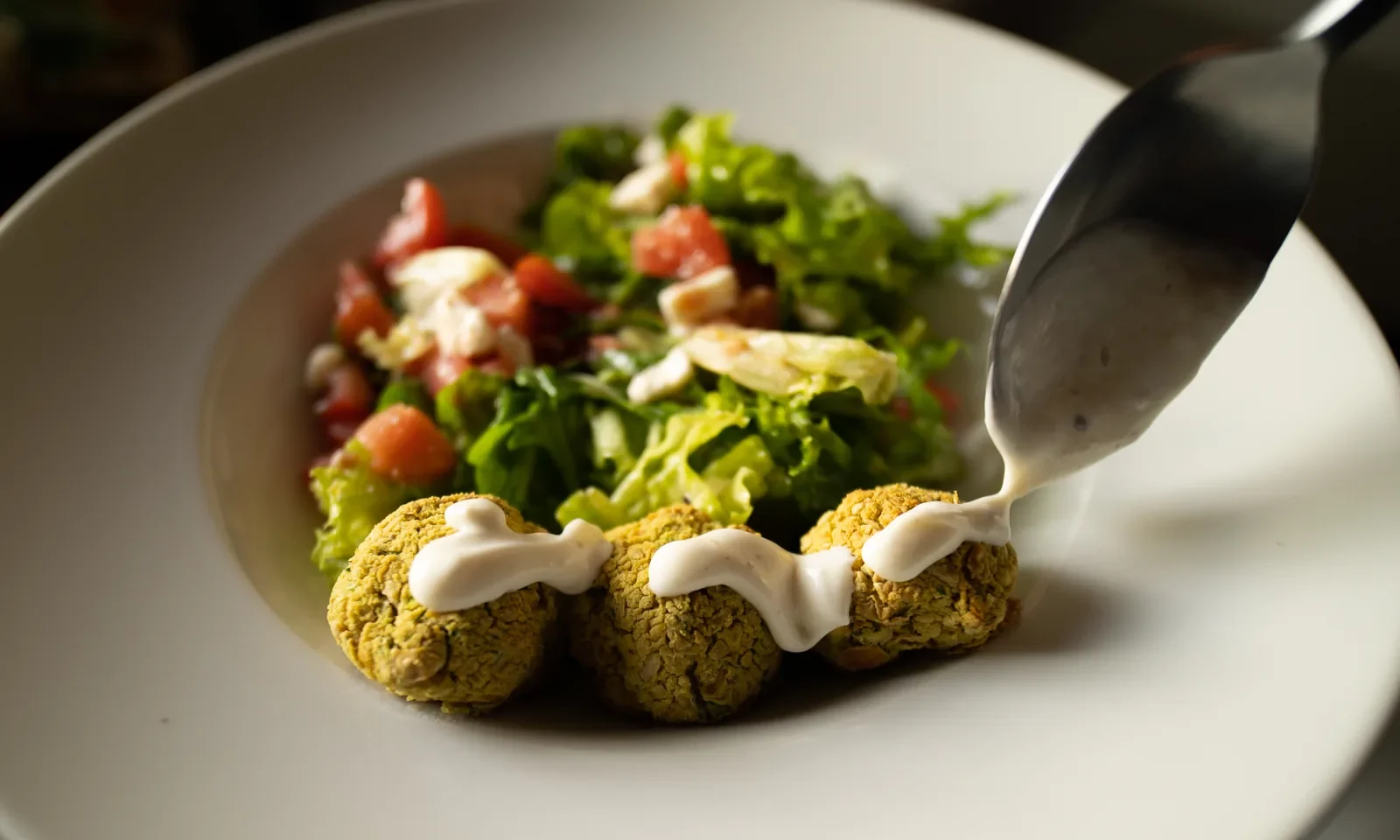 Falafels express au four, photographie originale de Frédérique Holt
