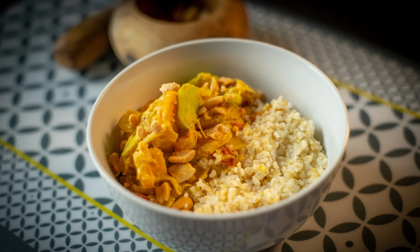 Korma veggie aux cacahuètes by Quitoque — photographie originale