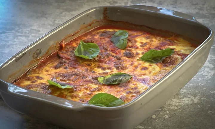 Photographie : Gratin d'aubergines